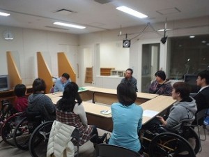 新春座談会中の様子